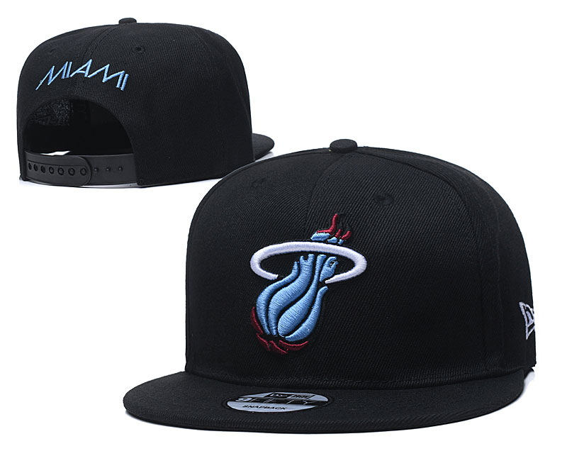 2020 NBA Miami Heat 03 hat->soccer hats->Sports Caps